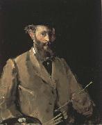 Edouard Manet Self-Portrait with Palette painting